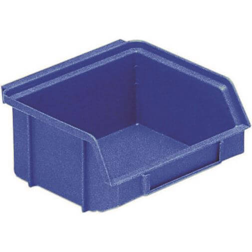 Boîte empilable Erro b1 bleue