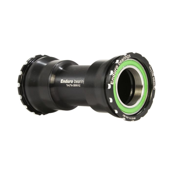 Enduro roulements pédalier torqtite - bb86 92 à 24mm - a c ss - noir