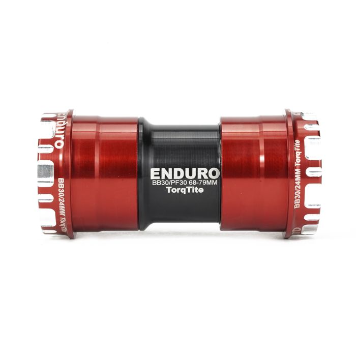 Enduro roulements pédalier torqtite - bb30 à 24mm - a c ss - rouge
