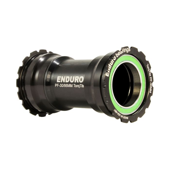 Enduro roulements pédalier torqtite - bb386 à 30mm - a c ss - noir