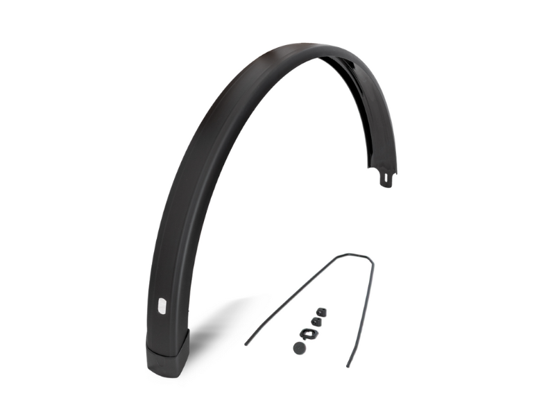 Eurofender EF garde-boue arrière tempo carré 28 pouces 72mm noir