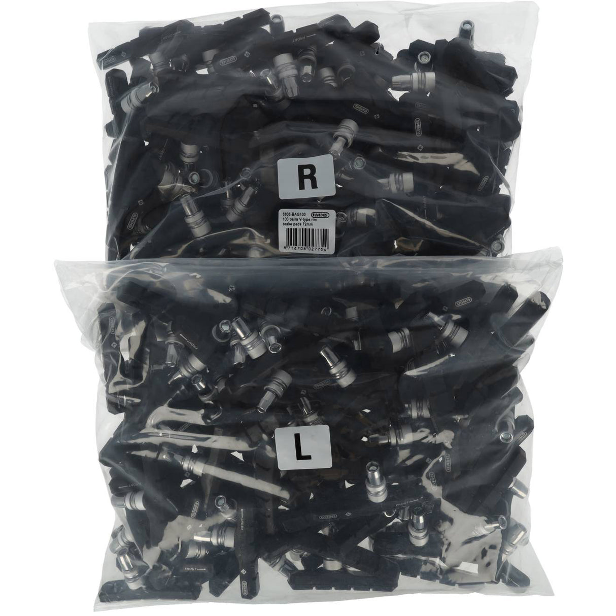 Elvedes cable systems bv plaquettes de frein elvedes v-brake 72mm | axisymétrique | OEM | p100