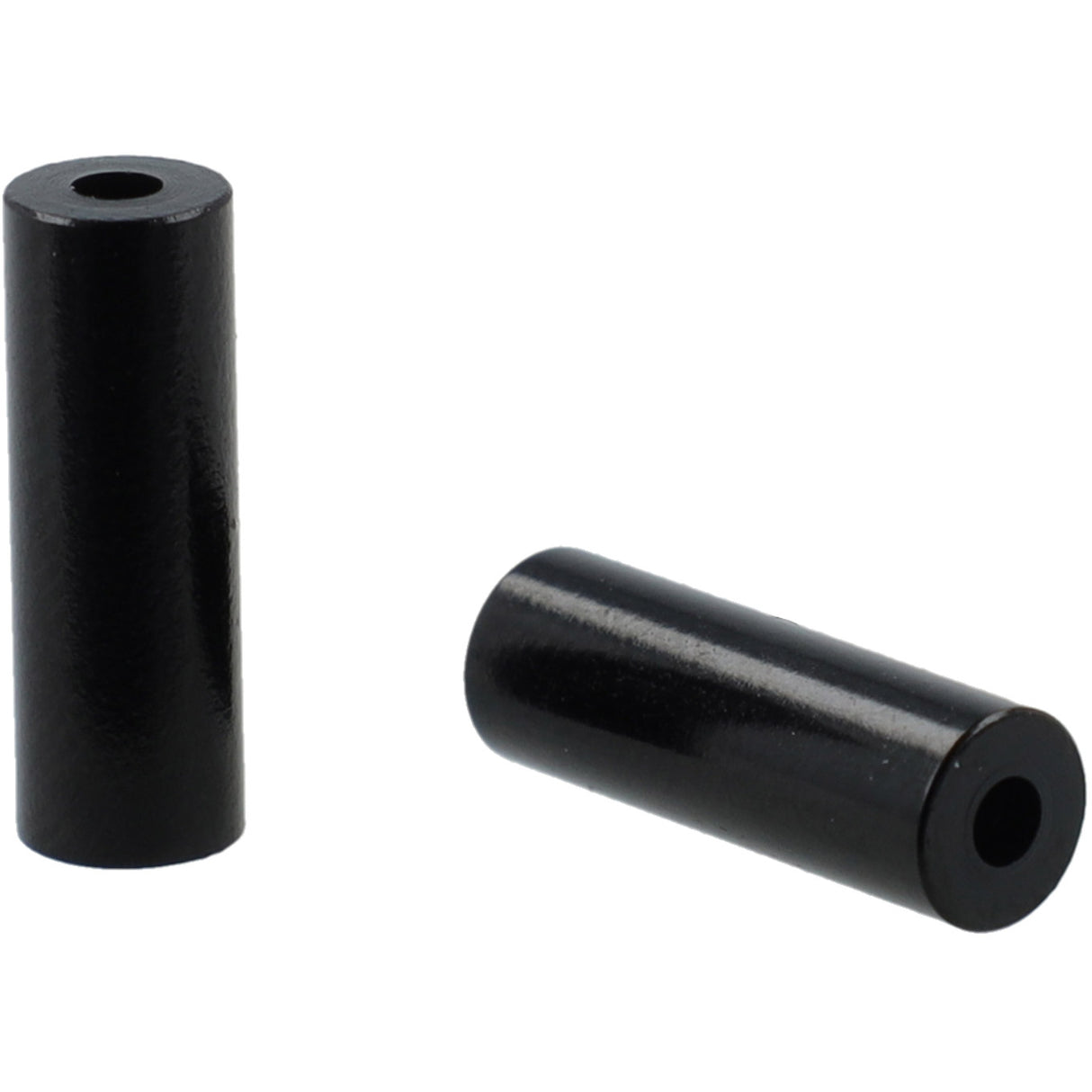 Chapeaux de câble Elvedes ø3,65mm ø4,05mm x 12mm aluminium noir (50pcs)