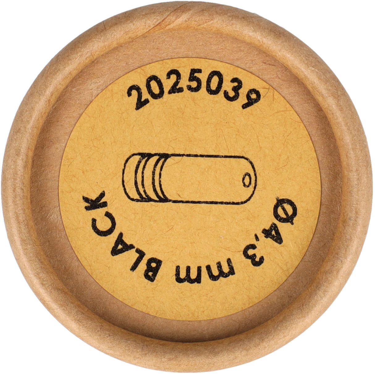 Capuchons de câble Elvedes ø4,3mm PVC - noir