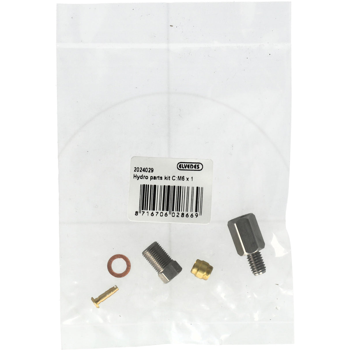 Kit de pièces hydrauliques Elvedes c m6�1