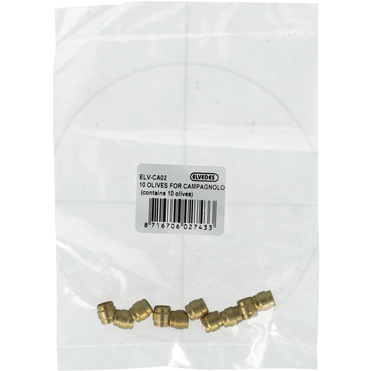 Tuyau de frein hydraulique Elvedes olives campagnolo (10pcs)
