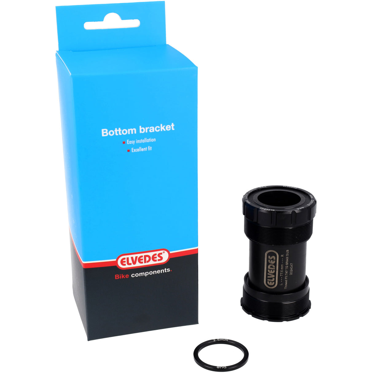 Filetage de pédalier Elvedes pour t47a (cervélo) pour sram dub