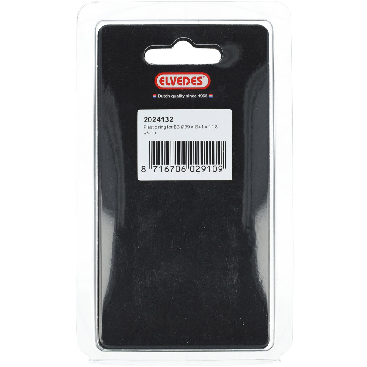 Anneau Elvedes bb ø39×ø41×11,8 sans bord en plastique