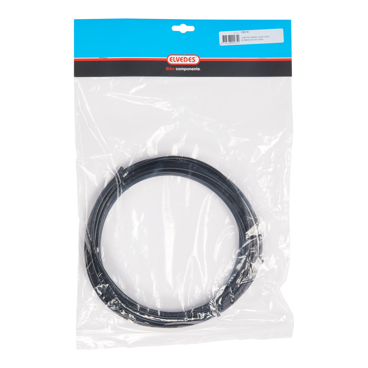 REM Câble extérieur Elvedes sans doublure Ø5 mm 10 mètres - noir (rouleau)