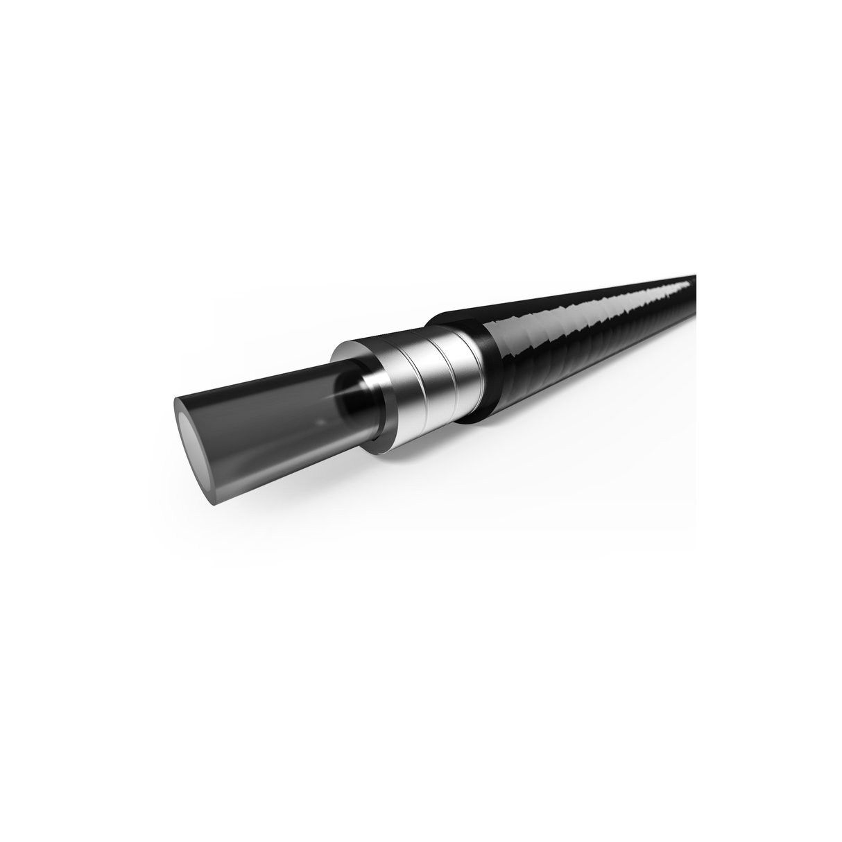 REM Câble extérieur Elvedes sans doublure Ø5 mm 10 mètres - noir (rouleau)