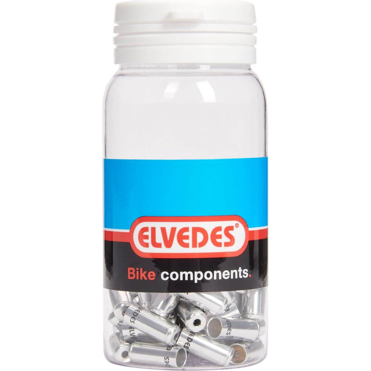 Capuchon de câble Elvedes 5mm scellé alu argent (50pcs)
