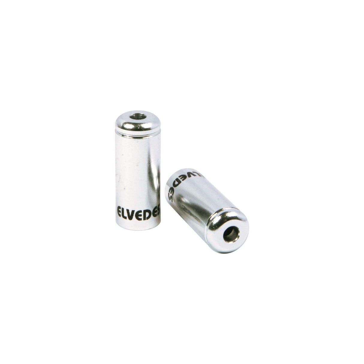 Capuchon de câble Elvedes 5mm scellé alu argent (50pcs)