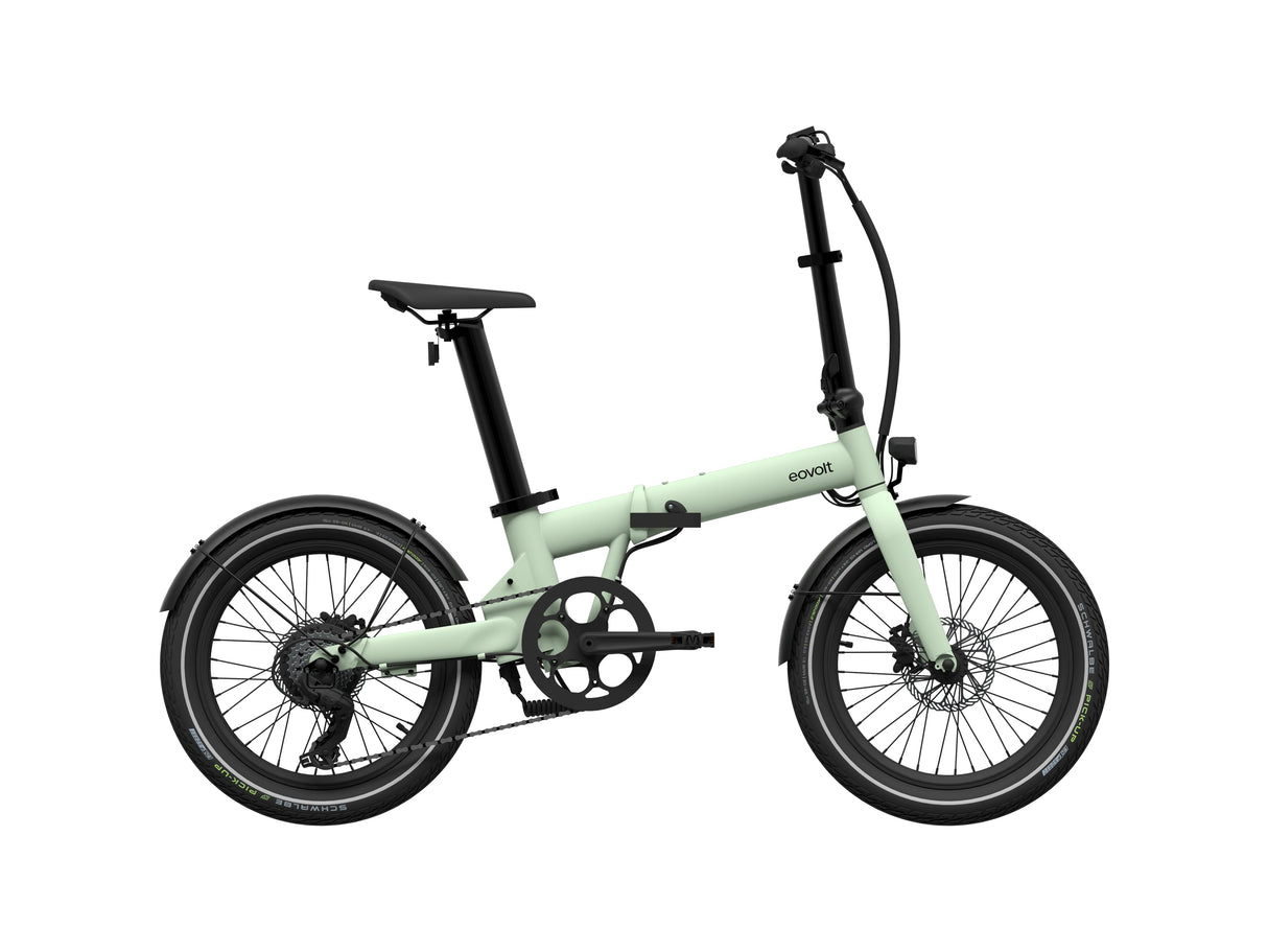 Vélo pliant électrique Eovolt après-midi 500 20 v3 vert
