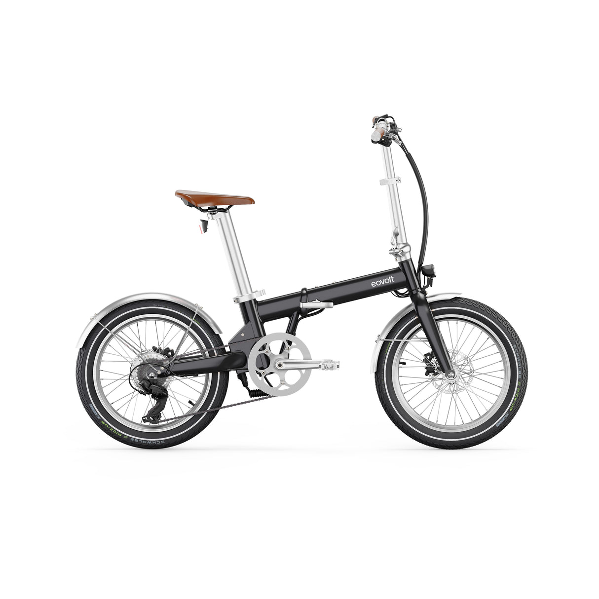 Vélo pliant électrique Eovolt après-midi 20 vintage v3 noir