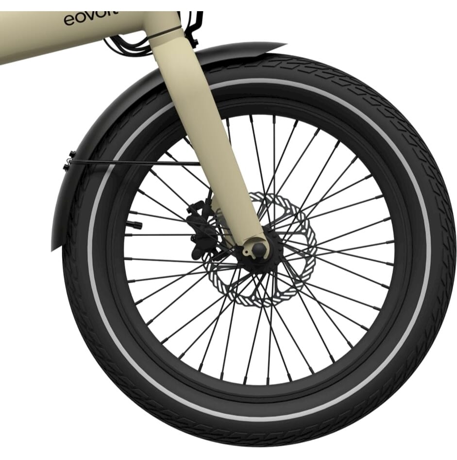 Roue avant eovolt 20 pouces noir