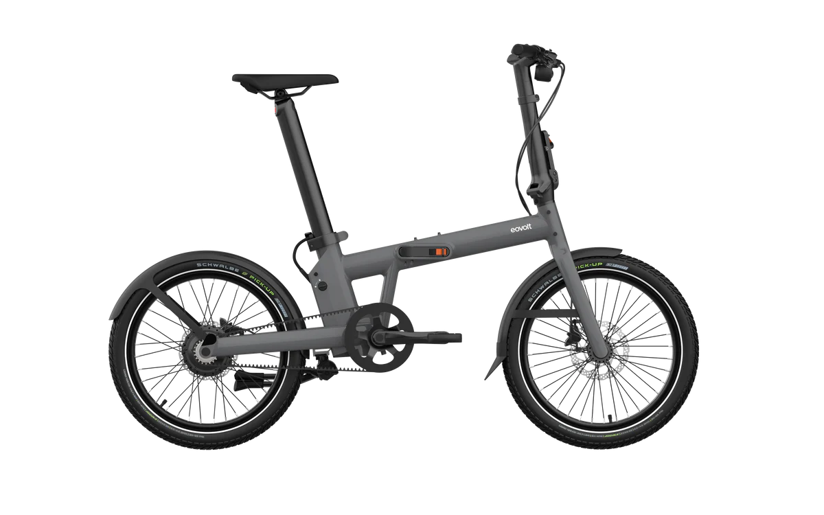 Vélo pliant électrique Eovolt après-midi pro 20 v0 gris