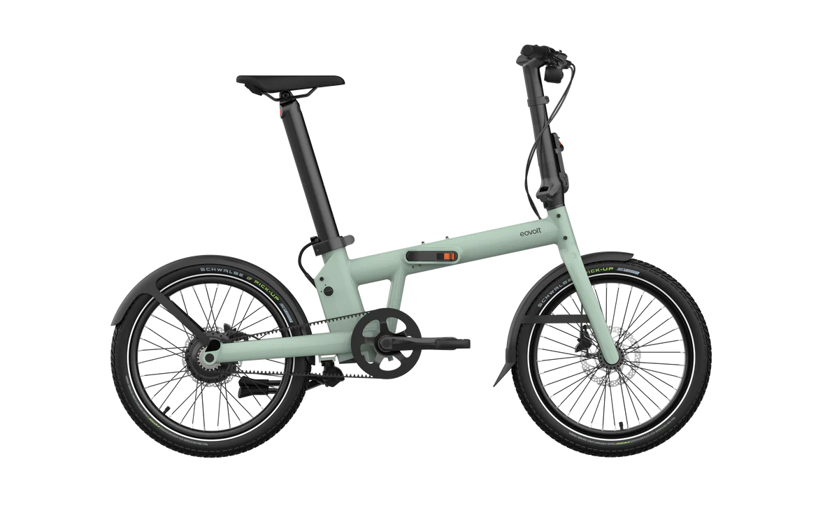 Vélo pliant électrique Eovolt après-midi pro 20 v1 vert
