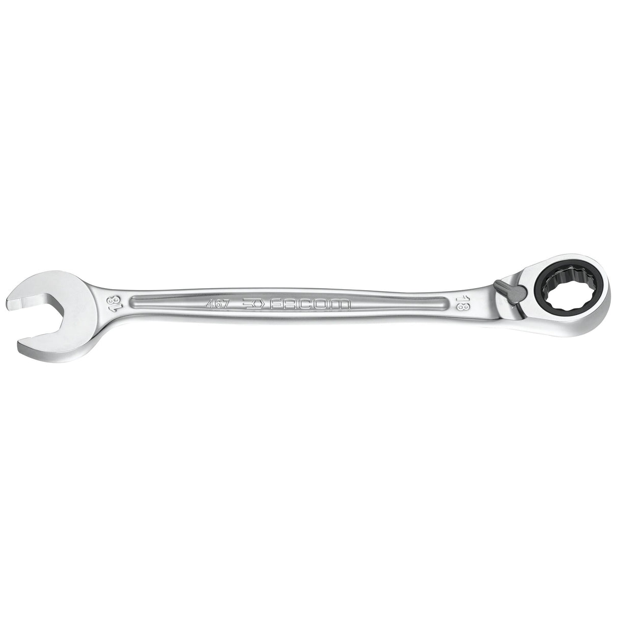 Facom 467b - clés mixtes à cliquet ultra grip | tailles métriques - 467b.24pb