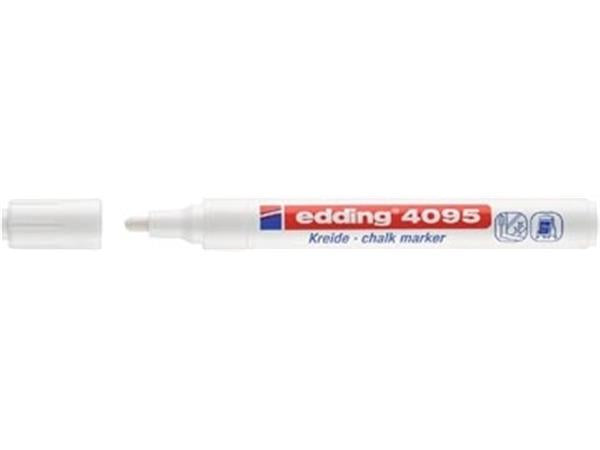 Edding 4095 • marqueur craie 2-3mm blanc