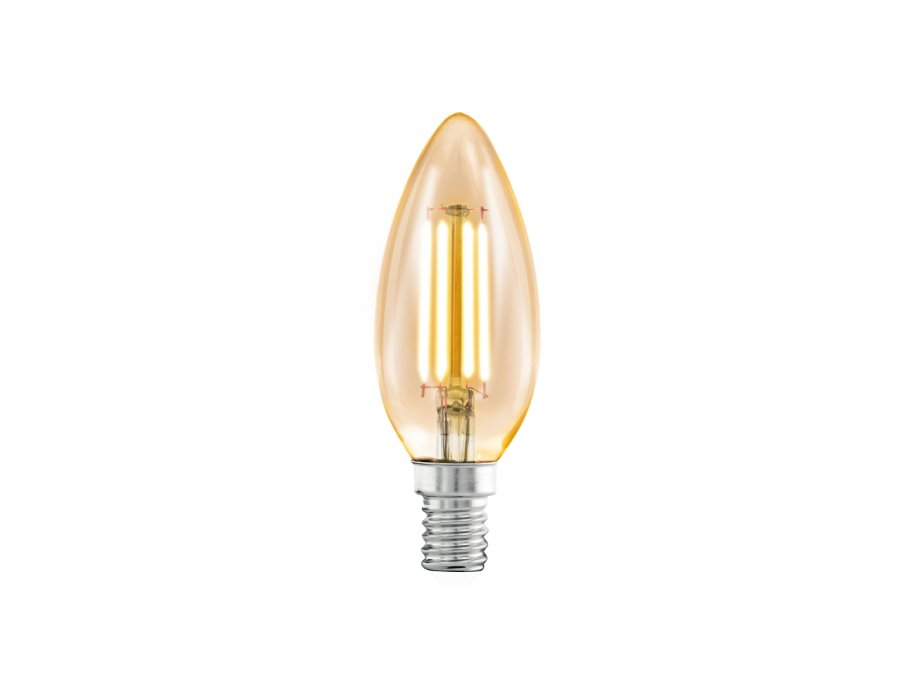 Lampe LED Eglo - Candle vintage - E14 - 320 LM - AMBER - DIMMable
