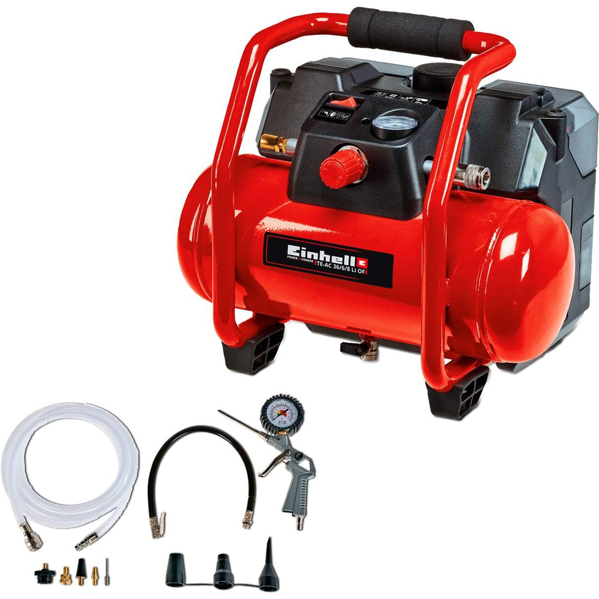 Compresseur Einhell TE-AC 36 6 8 Li ou Set Solo