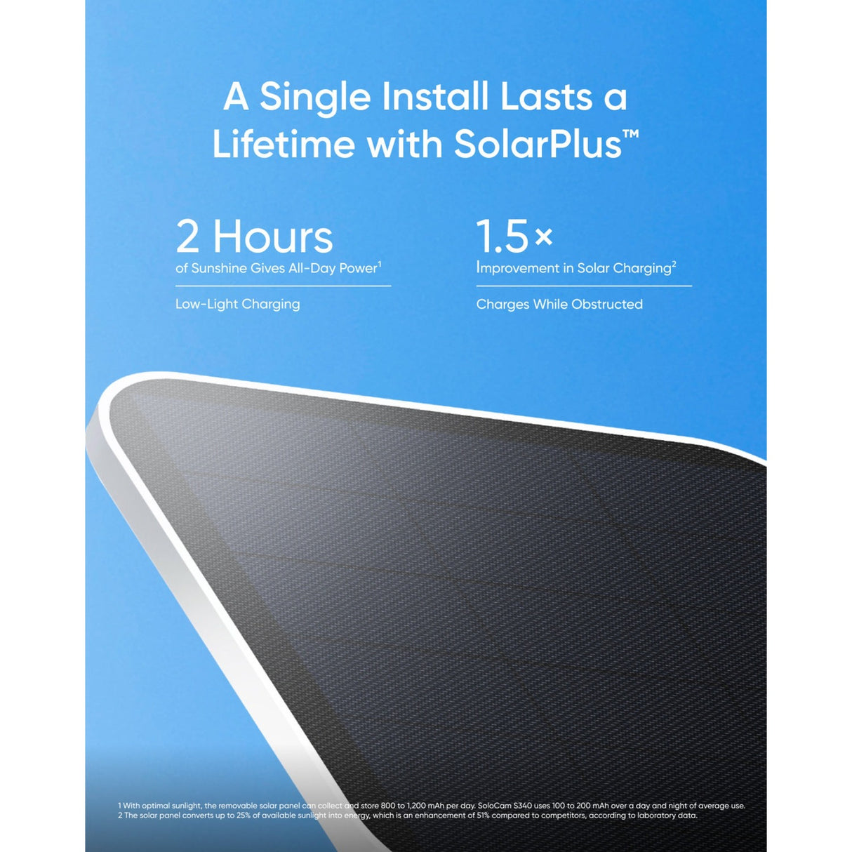Eufy s340 caméra solo