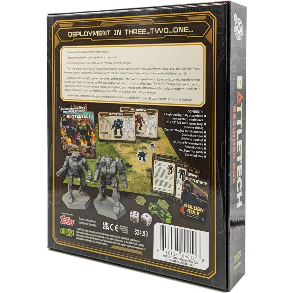 Réseau de joueurs européen battletech : box débutant (40ème anniversaire)