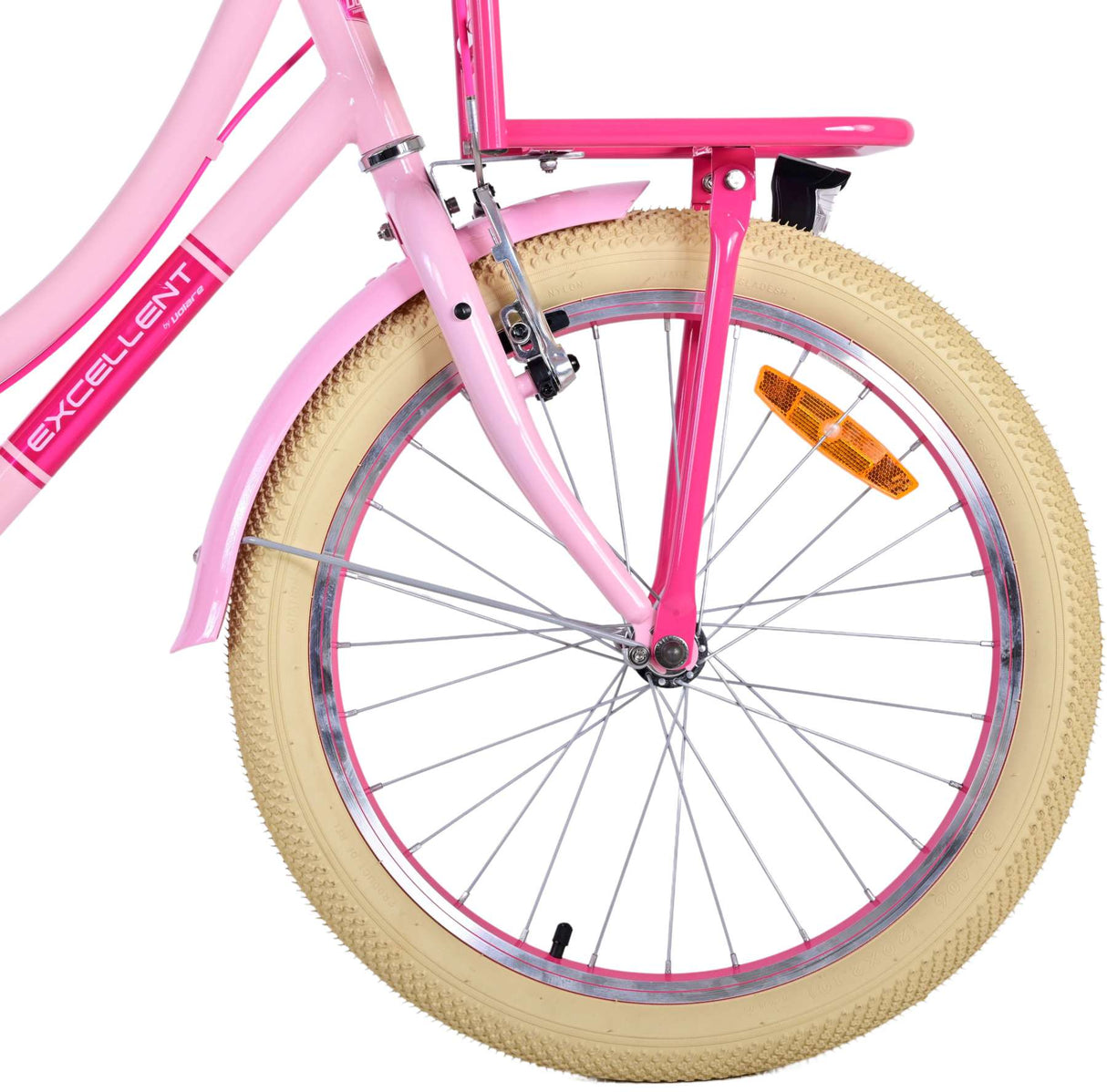 Volare Volare Vélo pour enfants Filles 20 pouces Rose Deux freins à main