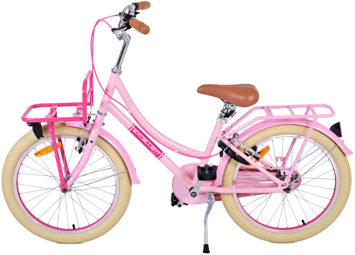 Volare Volare Vélo pour enfants Filles 20 pouces Rose Deux freins à main