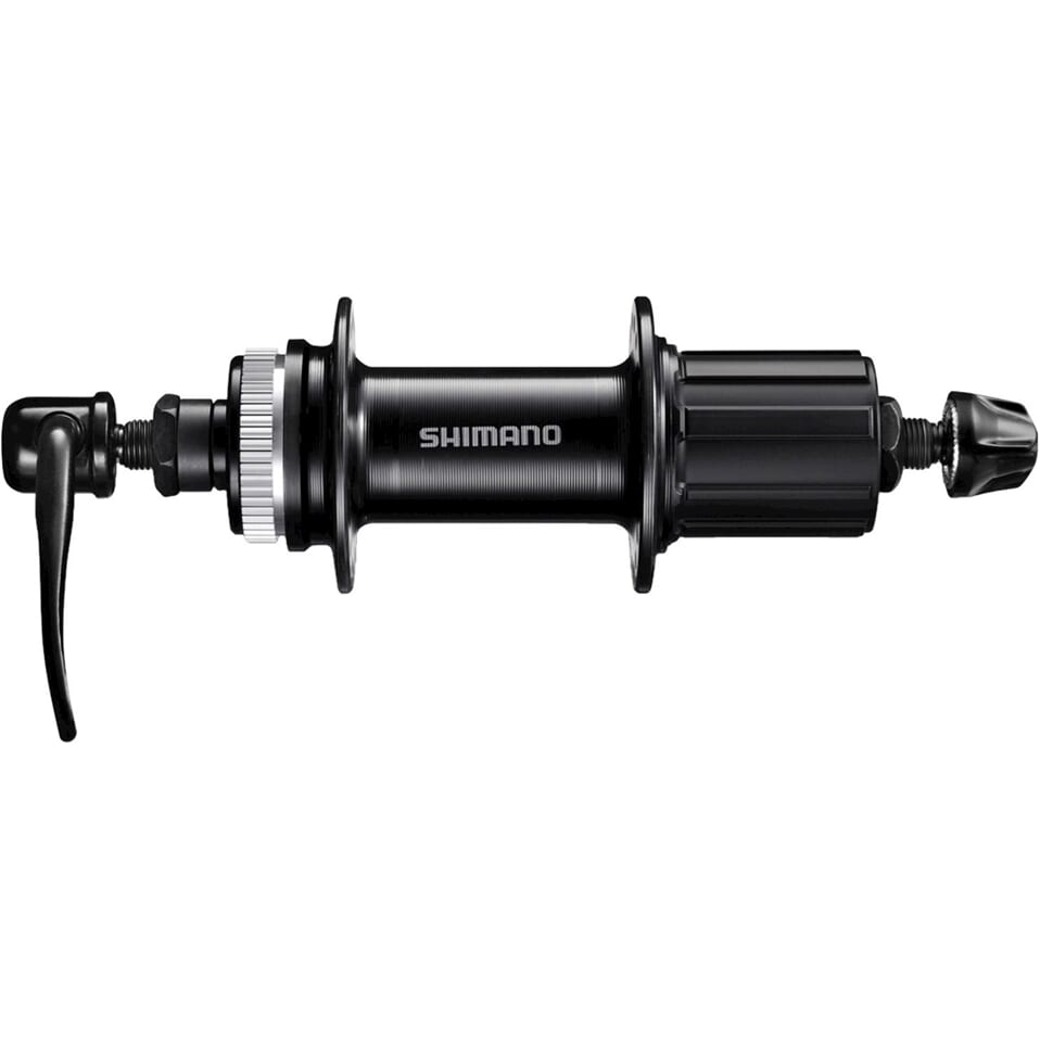 Shimano moyeu arrière fh-qc300 135 36 verrouillage central noir