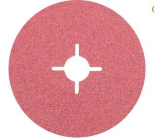 Disque fibre Pferd fs ø125x22 co60 | 25 pièces