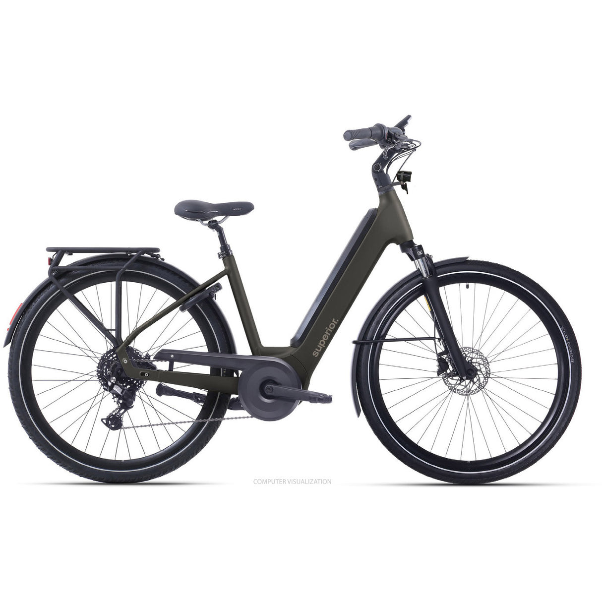 Superior eway 6.4 54cm (l) noir cuivre mat