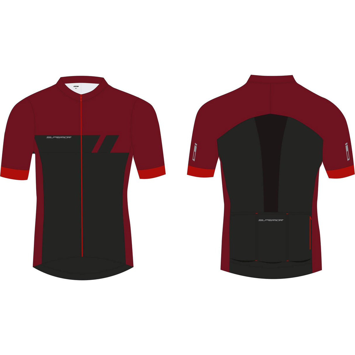 Maillot vtt supérieur m rouge tibétain