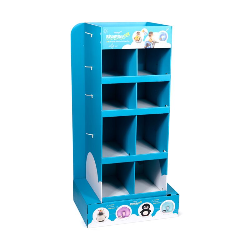 Présentoir Fsdu pour 8 oreillers de voyage swapseazzz