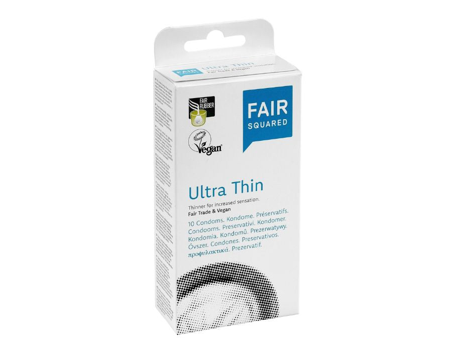 Préservatifs carrés ultra fins -10 pcs