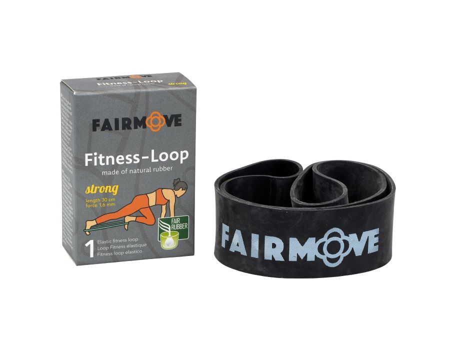 Boucle de fitness Fairzone - forte - noire