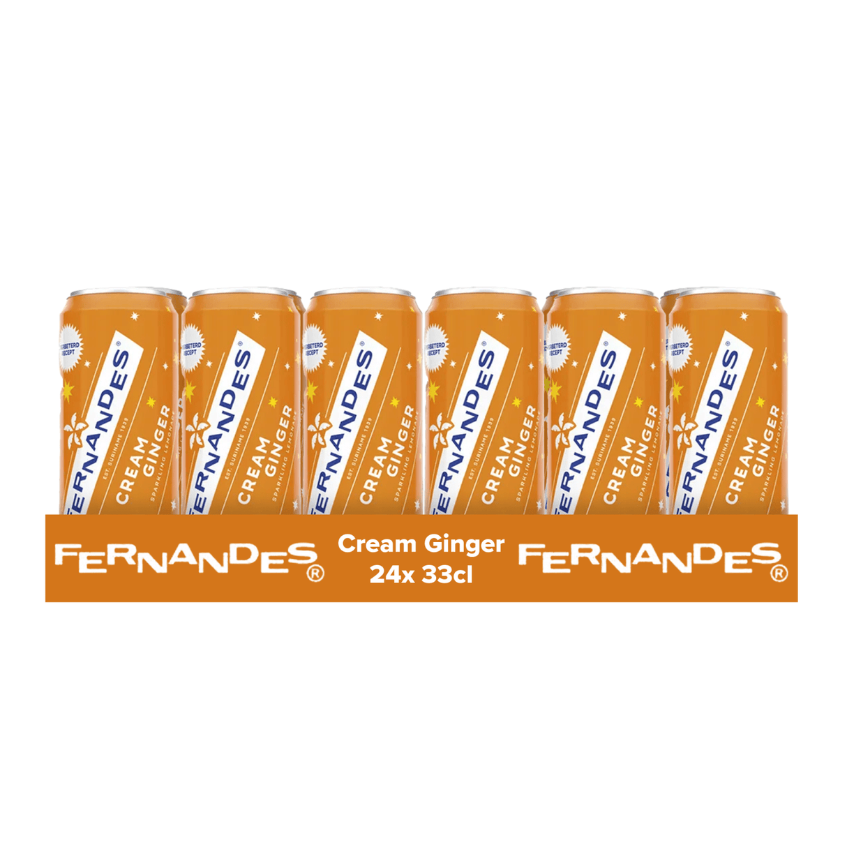 Canette de gingembre crème Fernandes (24x 33cl)