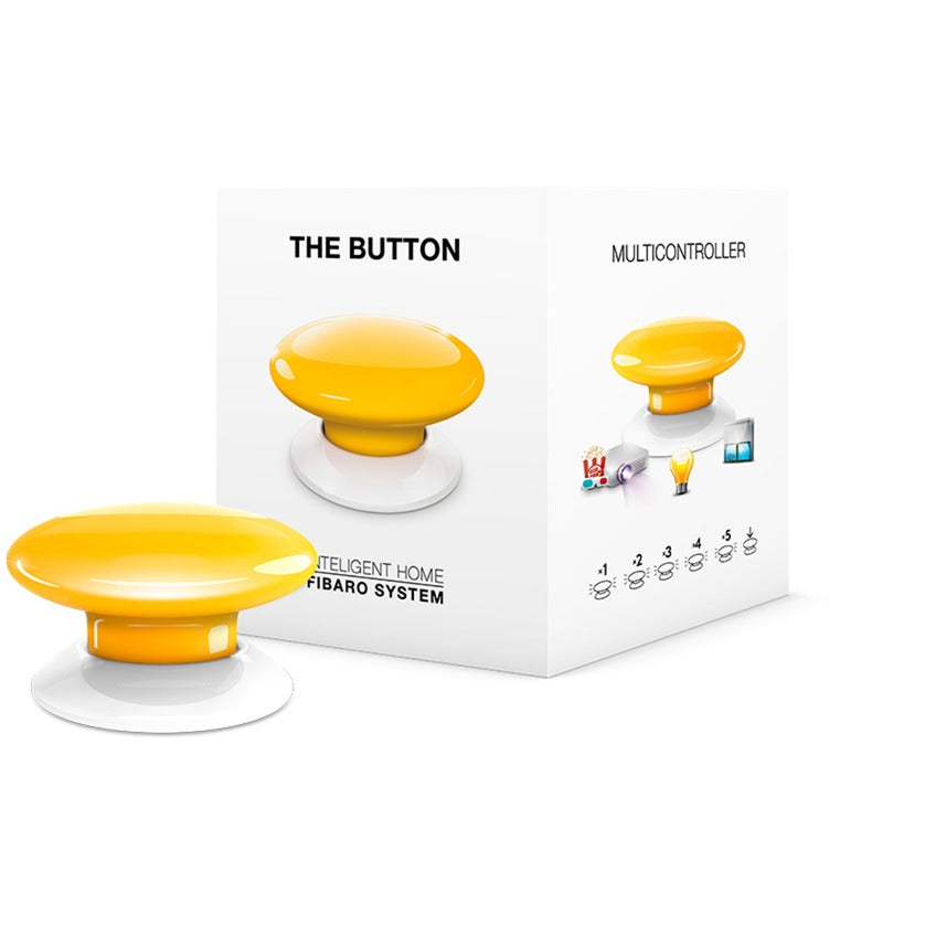 Fibaro fibaro le bouton, jaune