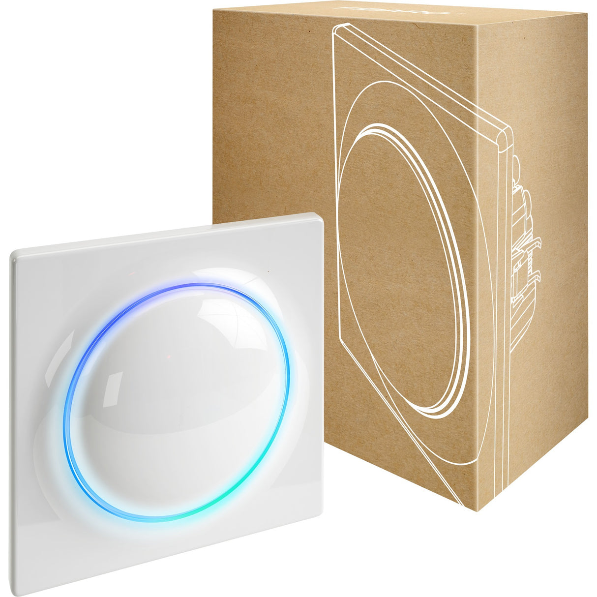 Obturateur à rouleaux Fibaro Walli