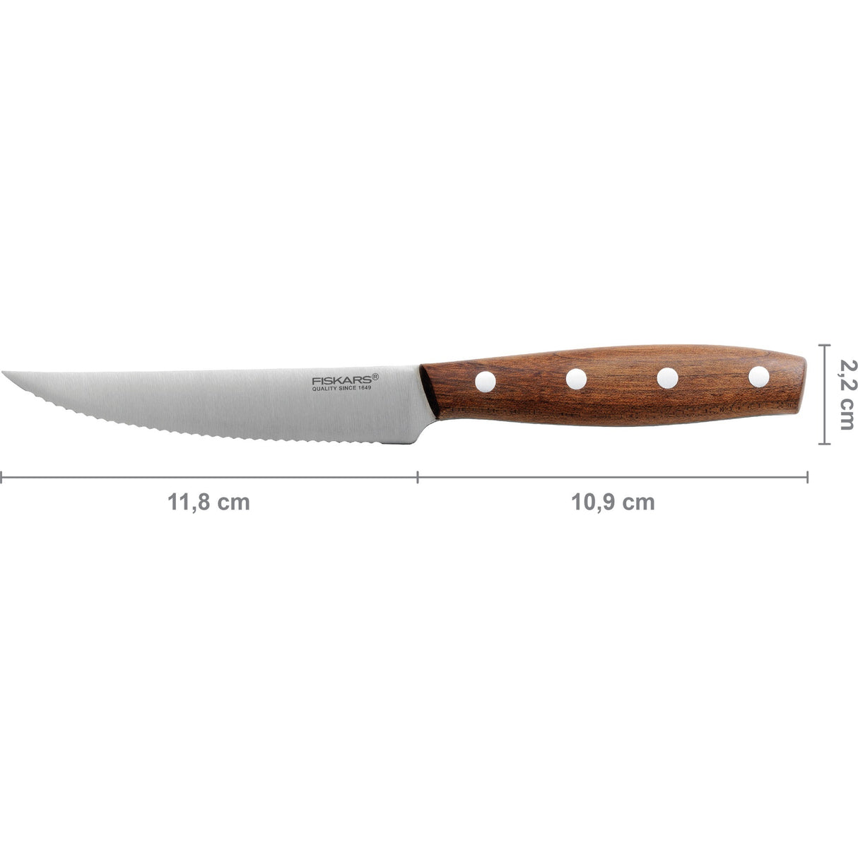 Fiskars Norr Tomates Steak Couteau 12 cm