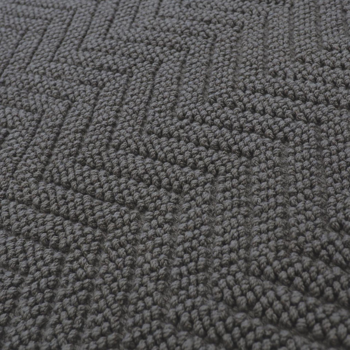 Tapis de bain hollandais formia 50x80cm gris