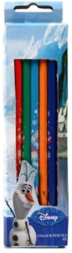 Crayons de couleur surgelés Van der Doelen en boîte de 6 pièces