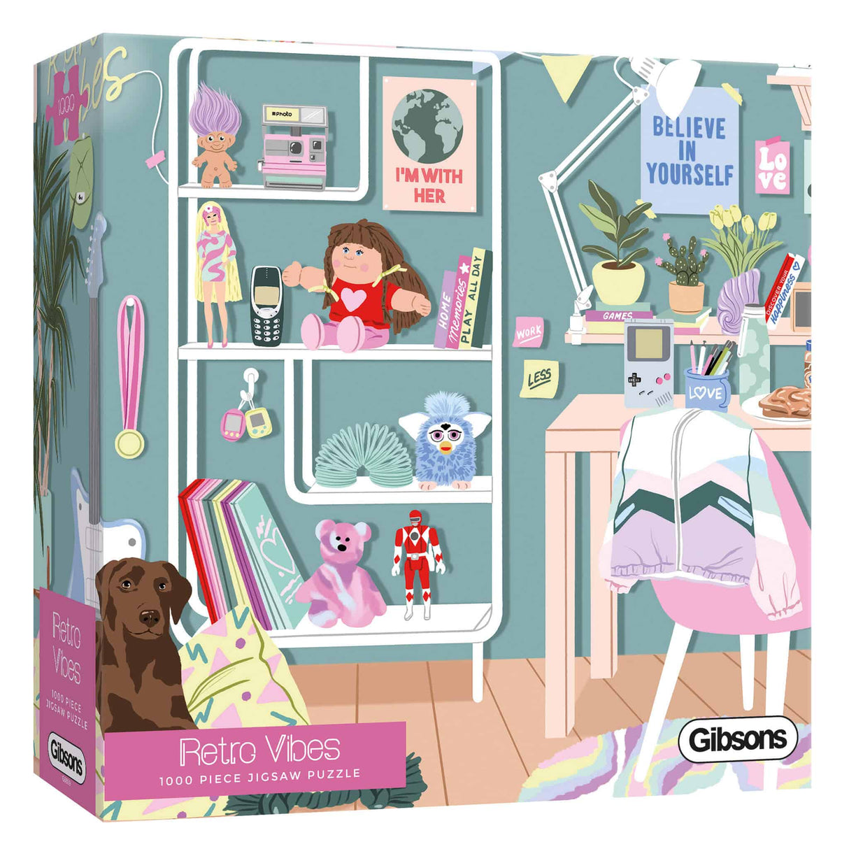 Puzzle de Gibson - ambiance rétro - 1000 pièces