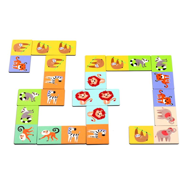 Jeu de dominos pour enfants Zooniverse