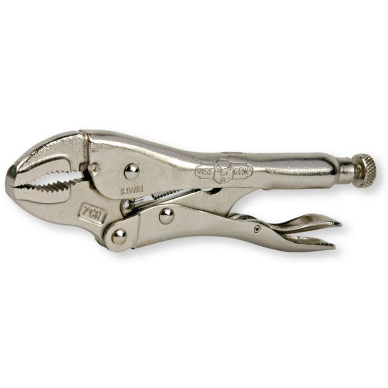 Berner 251453 pince-étau 10cr avec mâchoires courbées 250 mm