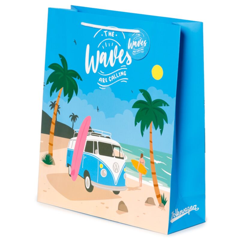 Sac cadeau Volkswagen van vw t1 vagues - extra grand