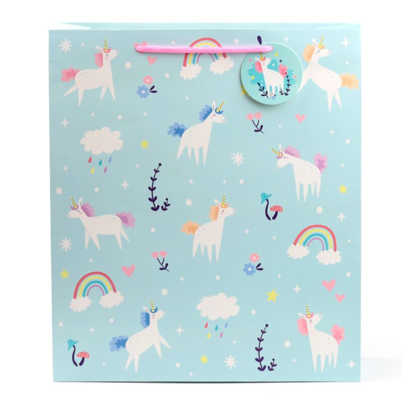 Magie de la licorne - sac cadeau xl