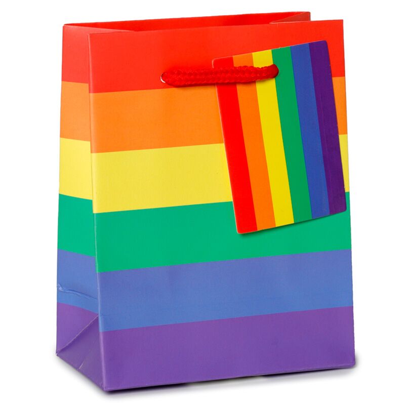 Quelque part arc-en-ciel - petit sac cadeau