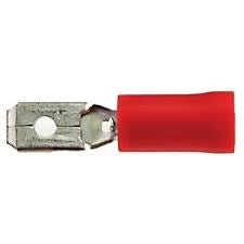 Câble chaussure plate, mâle, 4,8 mm, pour 25