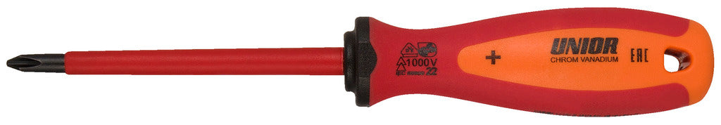 Tournevis cruciforme Unior isolé 0x60